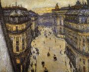 Gustave Caillebotte, Look down from sixth floor